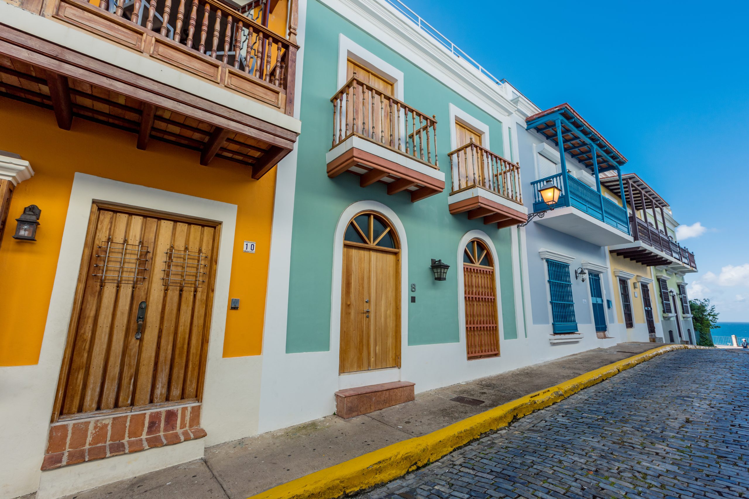 Street in old San Juan, Puerto Rico